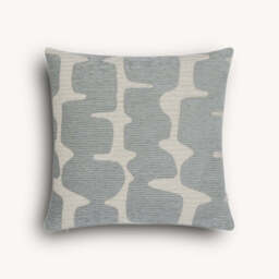 Large Ariel Cushion, Blue - thumbnail 2