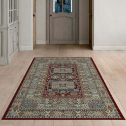 Da Vinci Rug, 3m x 3.9m / Red - thumbnail 2