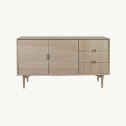 Brondby Scandi Oak Wide Sideboard - thumbnail 3