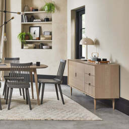 Brondby Scandi Oak Wide Sideboard - thumbnail 2