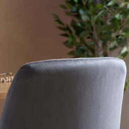 Tiffany Grey Dining Chair - thumbnail 4