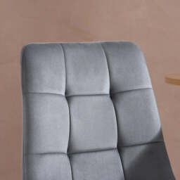 Tiffany Grey Dining Chair - thumbnail 2