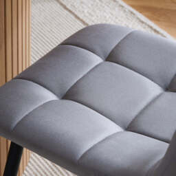 Tiffany Grey Dining Chair - thumbnail 3