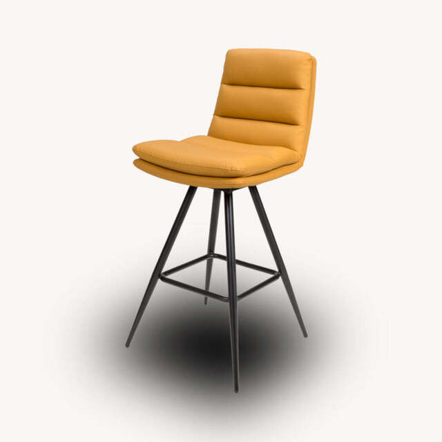 Bay Ridge Swivel Bar Stool, Yellow - image 1