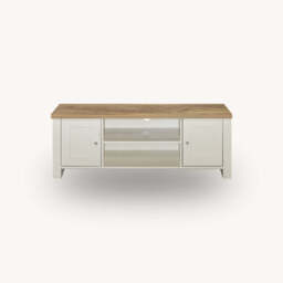 Burwick Large TV Unit, Cream - thumbnail 2
