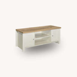 Burwick Large TV Unit, Cream - thumbnail 3
