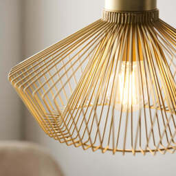 Astrid Pendant Light, Gold - thumbnail 2