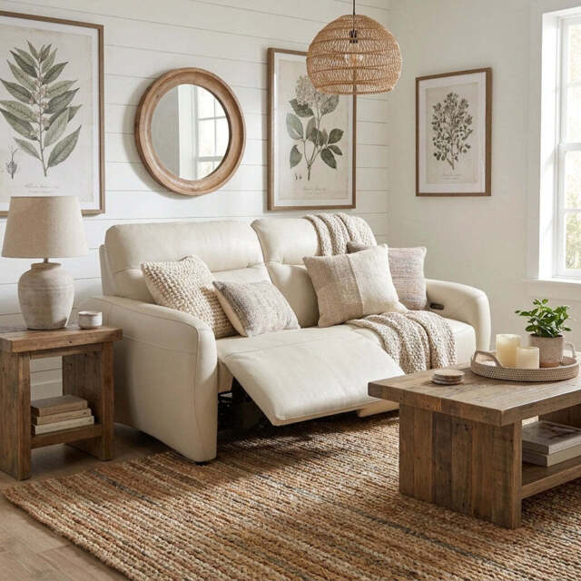 Milan 2.5 Seater Sofa with Power Reclining