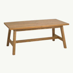 Highgate Rustic Oak 177-222cm Extending Dining Table