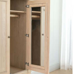 Toulon Wardrobe With Mirror - thumbnail 3