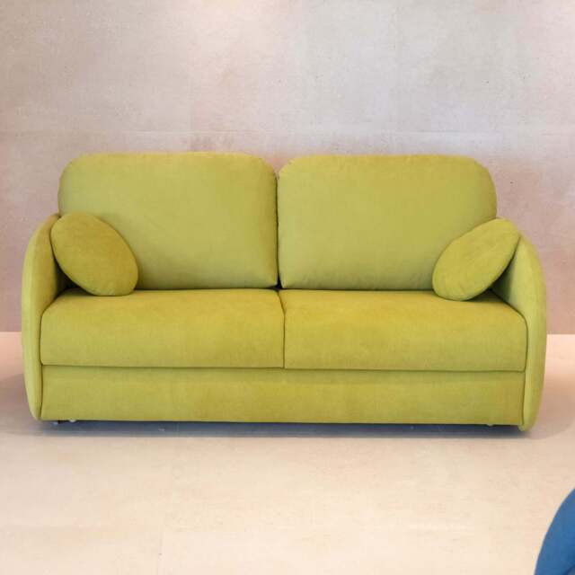 Bopy 3 Seater Sofa Bed, 14cm / Yellow