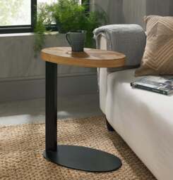 Glendale Rustic Oak Sofa Table