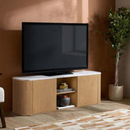 Rosalia Large TV Unit, Oak