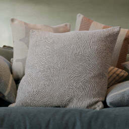 Large Celeste Natural Cushion