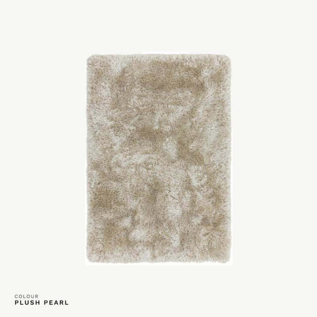 Plush Rug Light, 70cm x 140cm / Pink