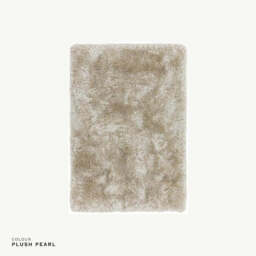 Plush Rug Light, 70cm x 140cm / Pink