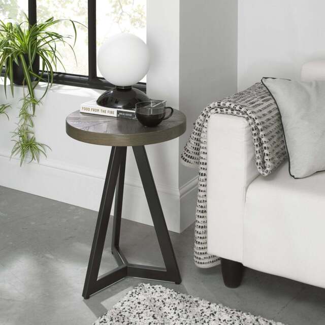 Glendale Fumed Oak Lamp Table - image 1