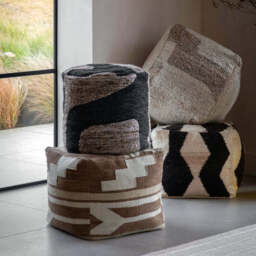 Falun Tonal Biscuit Pouffe - thumbnail 5