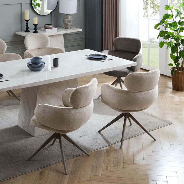 Malmo Dining Chair, Beige