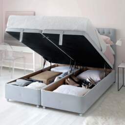 Hypnos Erskine Mattress and Divan Set, King / Blue - thumbnail 3
