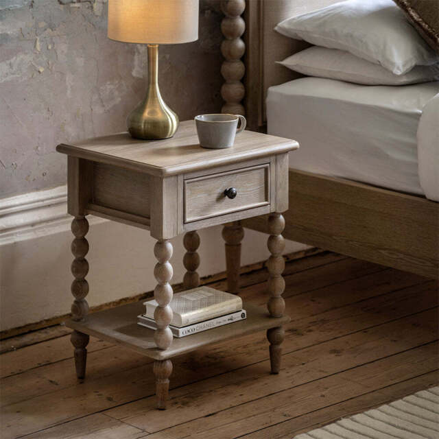 Newbury 1 Drawer Bedside Table - image 1