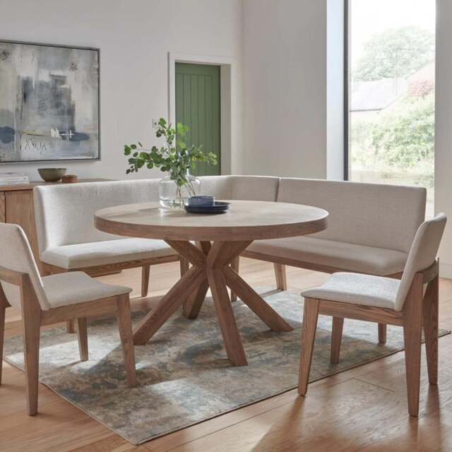 Boden Corner Bench, Natural