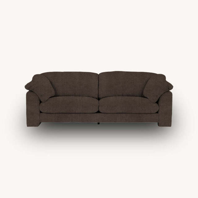 Sloane 4 Seater Sofa, Brown
