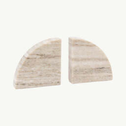 Marble Bookend Set of 2, Beige - thumbnail 5