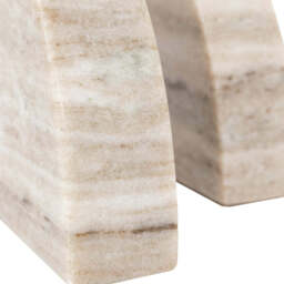 Marble Bookend Set of 2, Beige - thumbnail 8