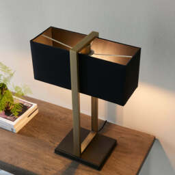 Willot Black Table Lamp - thumbnail 2