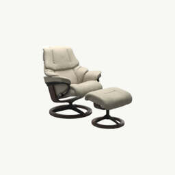 Stressless® Reno Classic Chair and Stool, Small