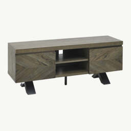 Glendale Fumed Oak Entertainment Unit - thumbnail 2