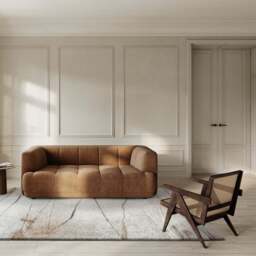 Mehari Rug, 2.8m x 3.8m / Natural - thumbnail 1
