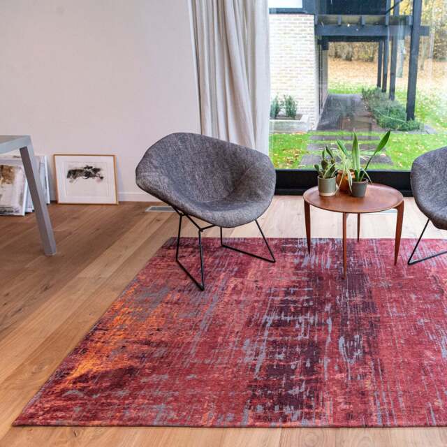 Streaks Atlantic Rug, 2.4m x 3.4m / Red - image 1