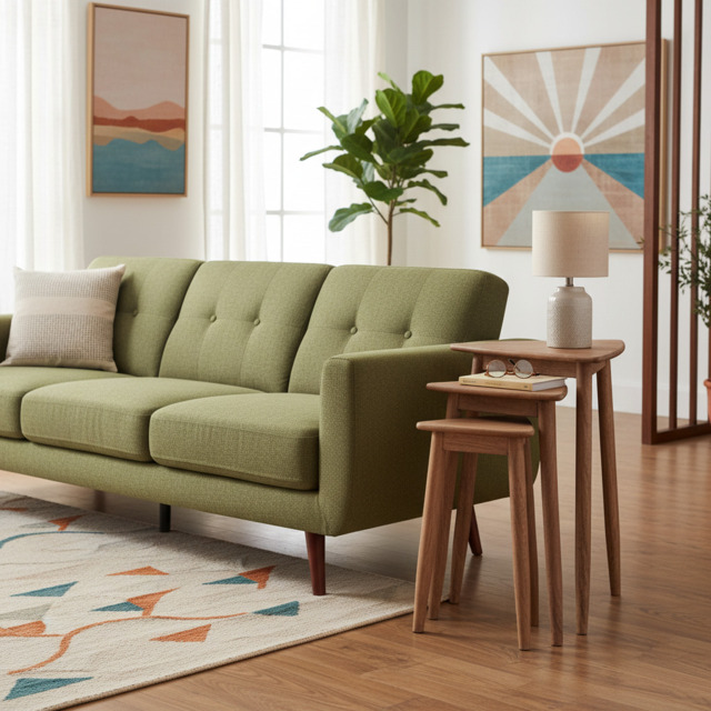 Occasional Scandi Nest Tables - image 1