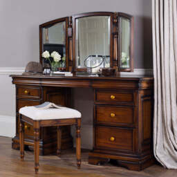 Kingston Dressing Table with Mirror - thumbnail 2