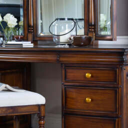 Kingston Dressing Table with Mirror - thumbnail 3