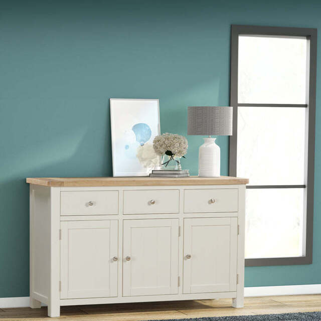 Rutland Painted 3 Door Sideboard - image 1