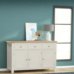 Rutland Painted 3 Door Sideboard