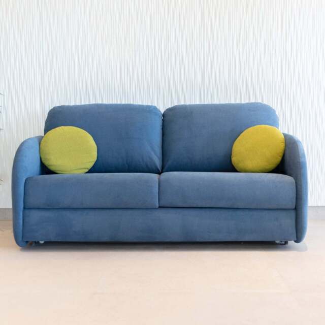 Bopy 3 Seater Sofa Bed, 14cm / Blue
