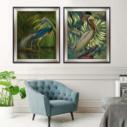 Jungled Water Bird II wall art - thumbnail 2