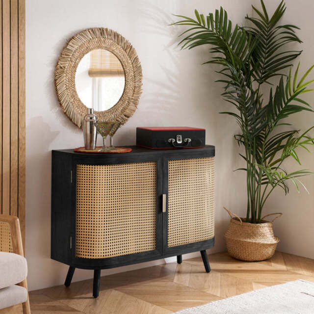 Arlington 2DR Sideboard, Black - image 1