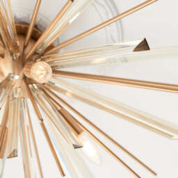 Handforth Brass Flush Light - thumbnail 5