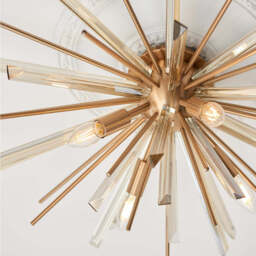 Handforth Brass Flush Light - thumbnail 4