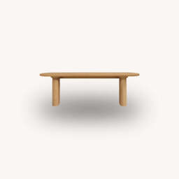 Tiffany Fluted Dining Bench, Oak - thumbnail 4