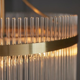 Axel 3lt Pendant Light, Brass - thumbnail 2