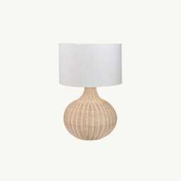 Natural Rattan Table Lamp - thumbnail 3