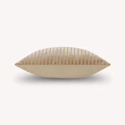 Astra Striped Cushion, Beige - thumbnail 5
