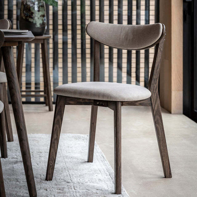 Linton Dining Chair, Brown