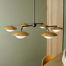 Charlotte Large Linear Pendant - thumbnail 6